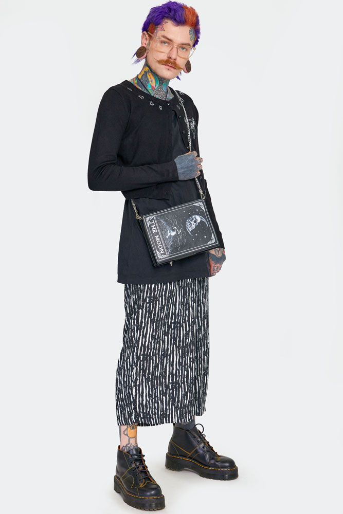Radiation Pattern Print Crossbody bags