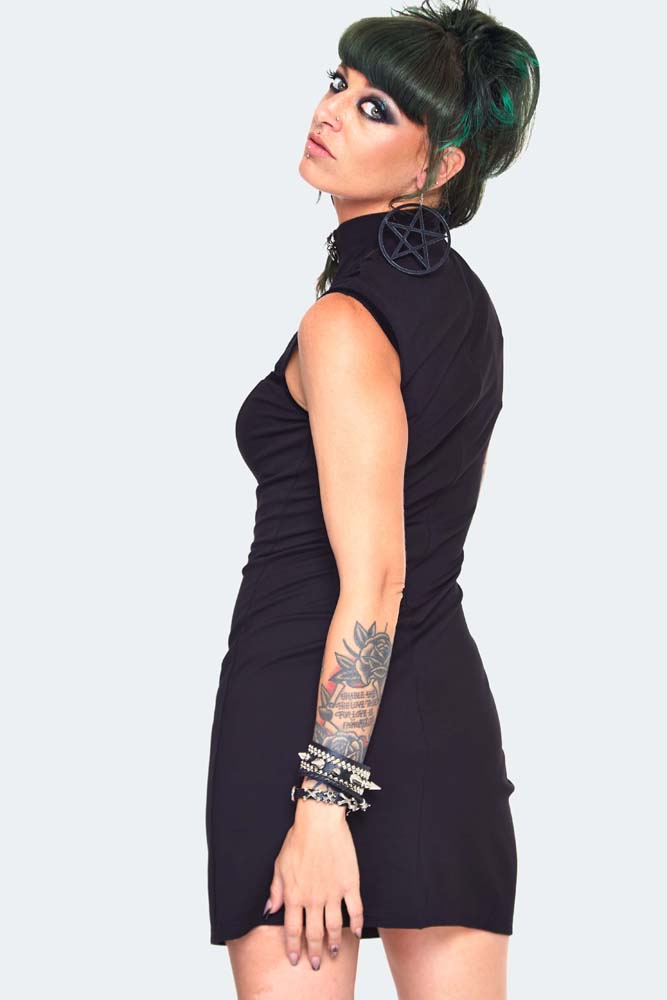 spider web bodycon dress Forest Ink Sheer Spider Web Dress
