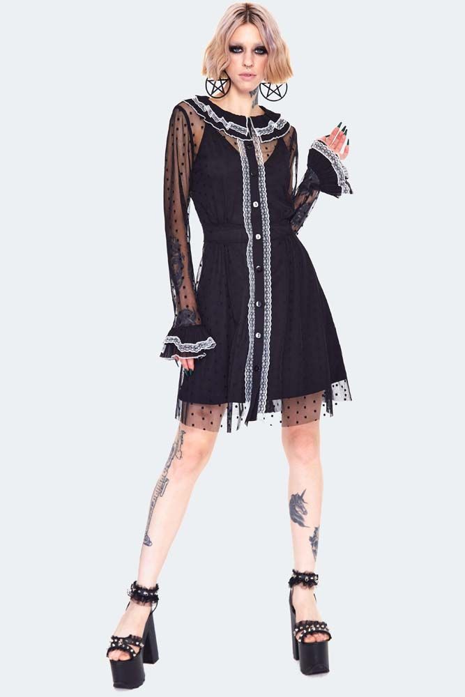 Curse Mesh Dress