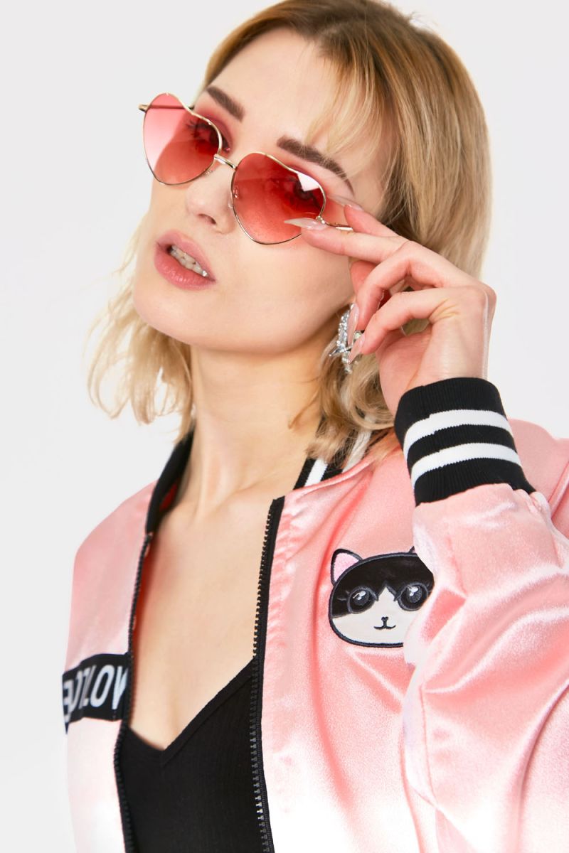 PRADA PR 57YS 1BC06R Women's Irregular Sunglasses - Silver/Pink for sale  online | eBay