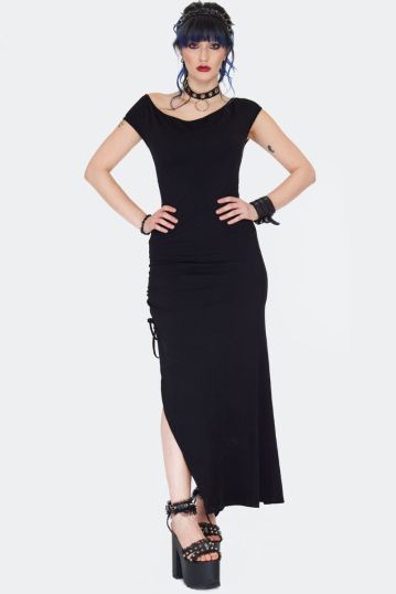 Off Shoulder Gothic Witch Dress