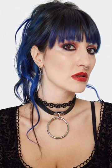Skull Cross Dagger Drop Earrings