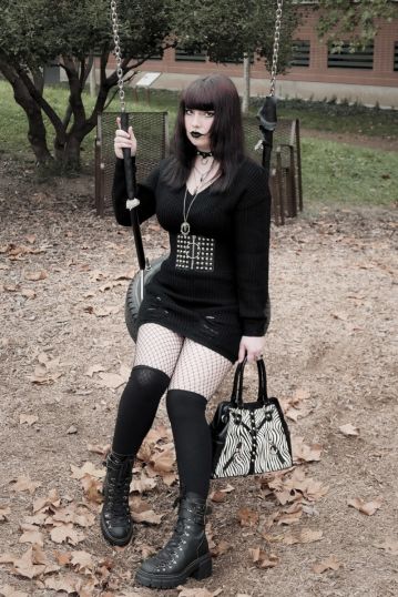 Punk Zebra Tote Bag