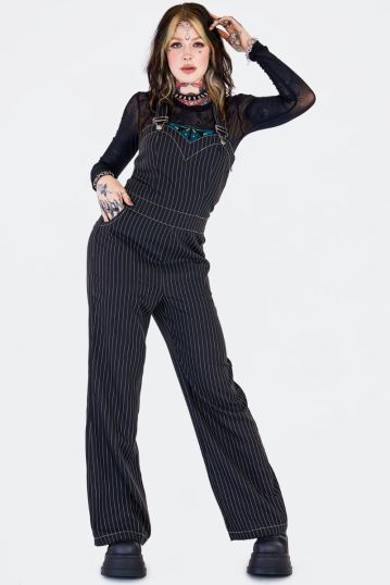 Pinstripe Jumpsuit