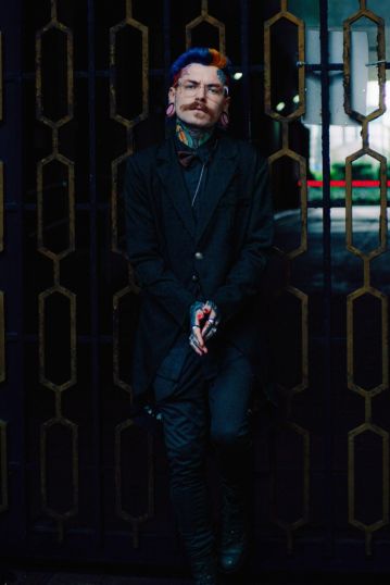 Raw Edge Blazer Style Coat