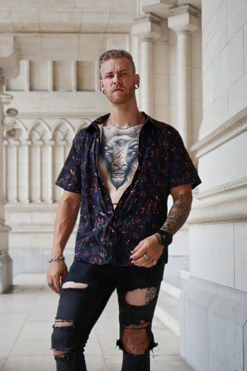 Paradise Lost Button Up Shirt