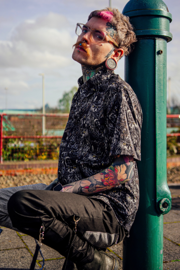 Night Owl Button Up Shirt