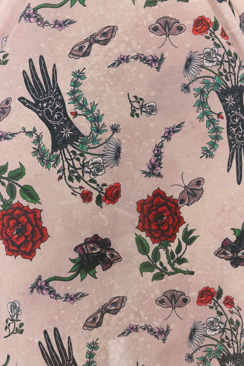 Flower Spirit Print Maxi Sundress