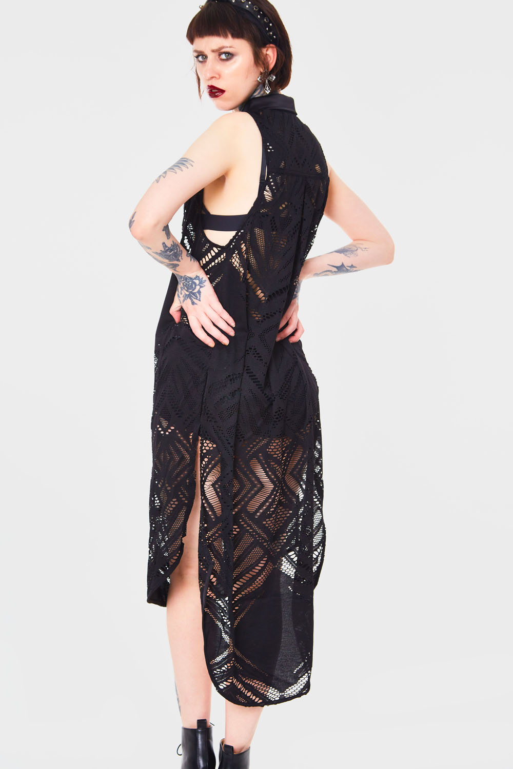 Geo Shirt Dress