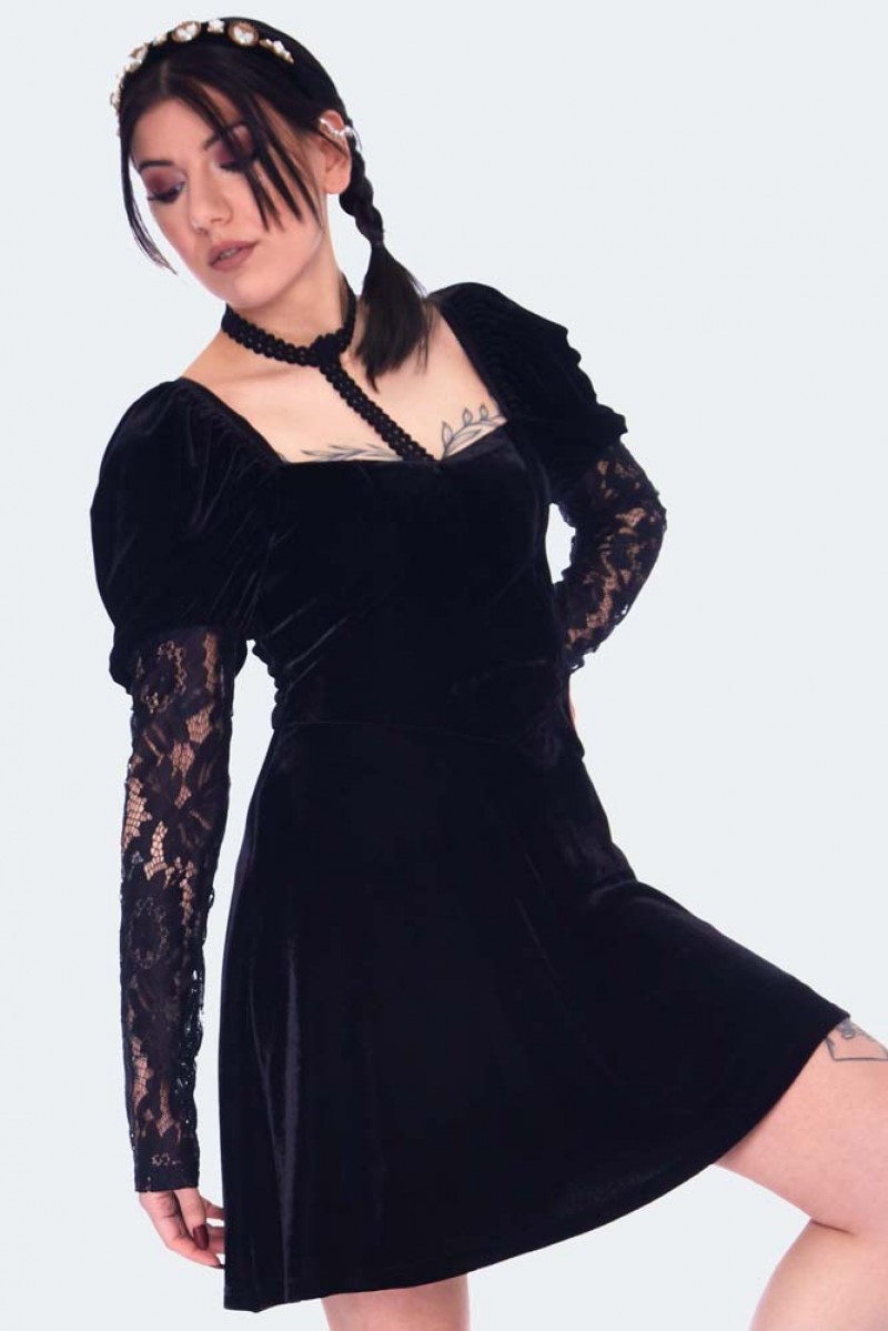 Gothic Queen Skater Dress
