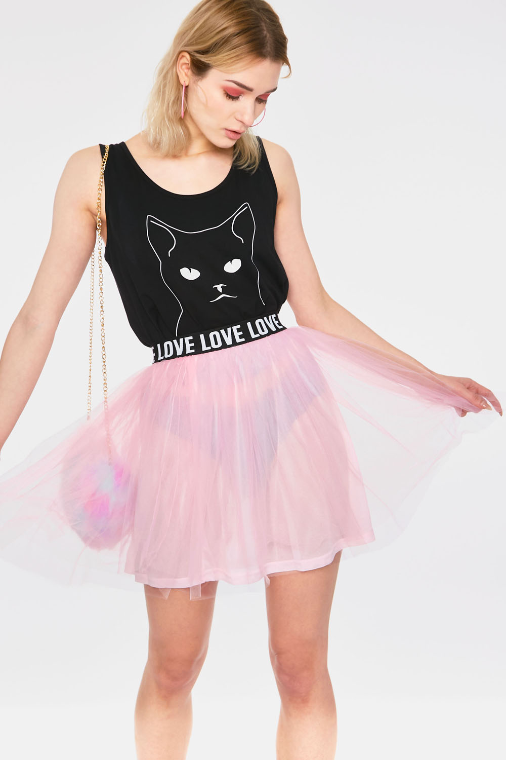 I Love You Tutu Skirt