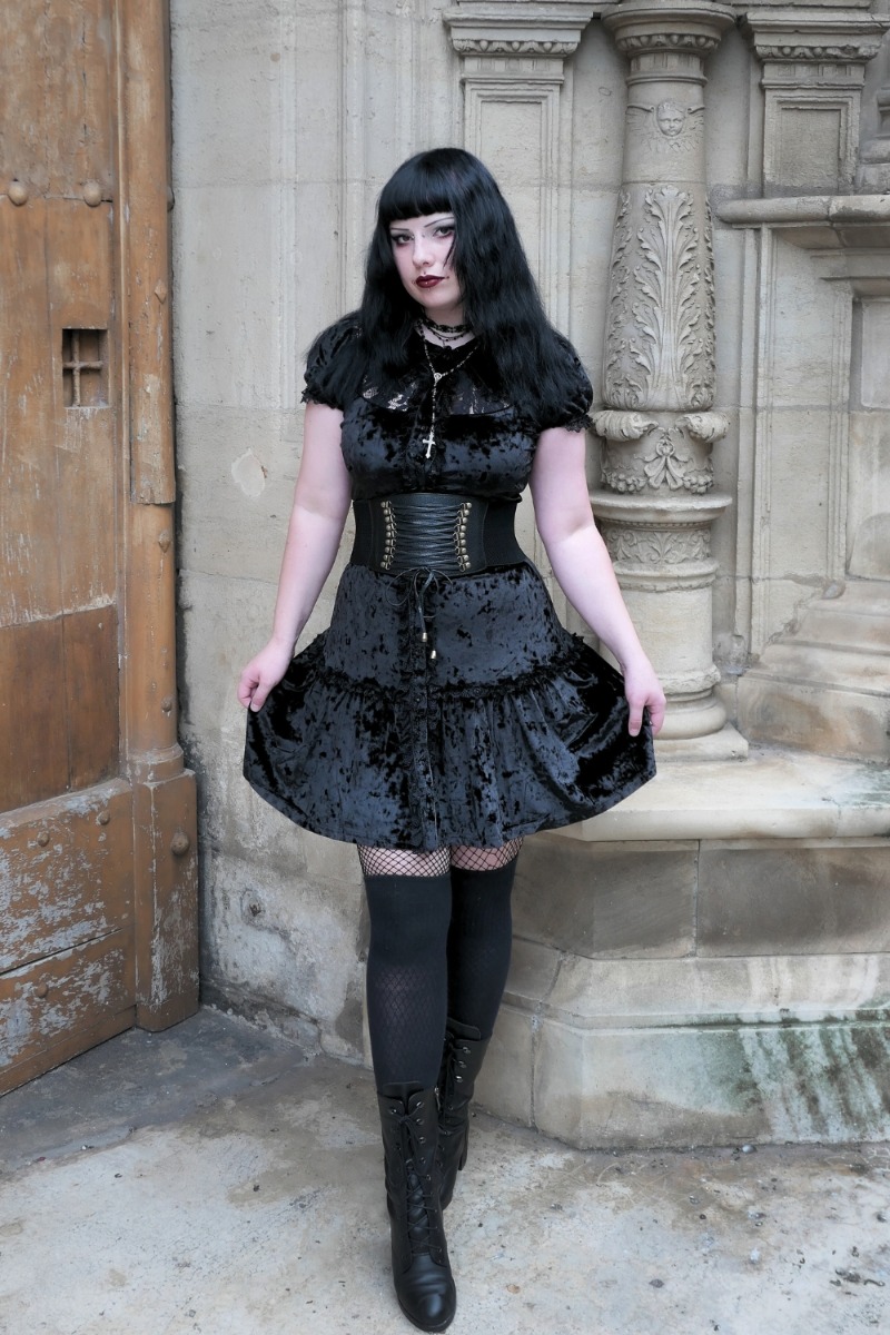 Gothic Mini Dress