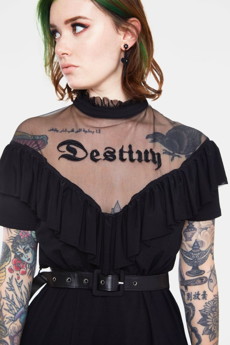 Meet Your Destiny Decadent Frill Dress