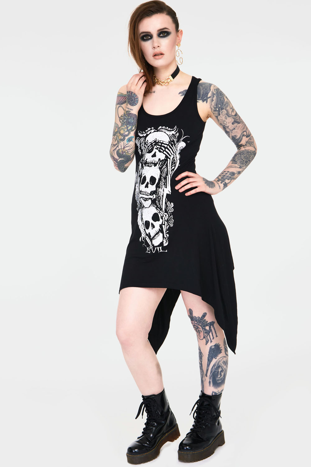 No evil witchy dress with back ties | Alternative Clothing Store | Gothic,  Punk, Metal, Rock
