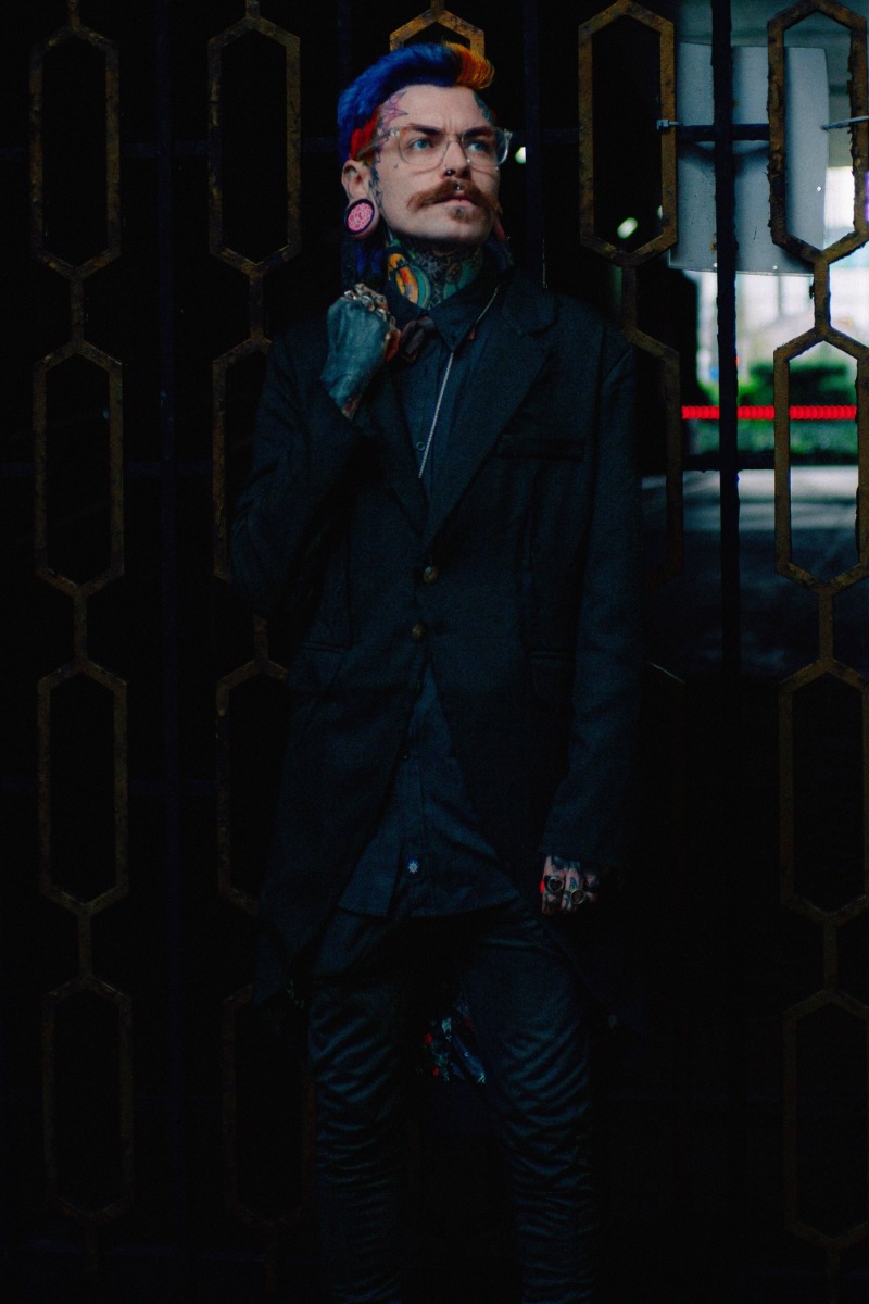 Raw Edge Blazer Style Coat