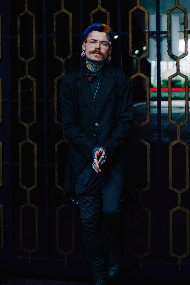 Raw Edge Blazer Style Coat