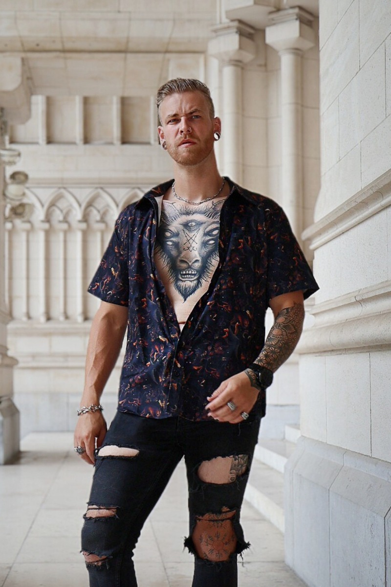 Paradise Lost Button Up Shirt