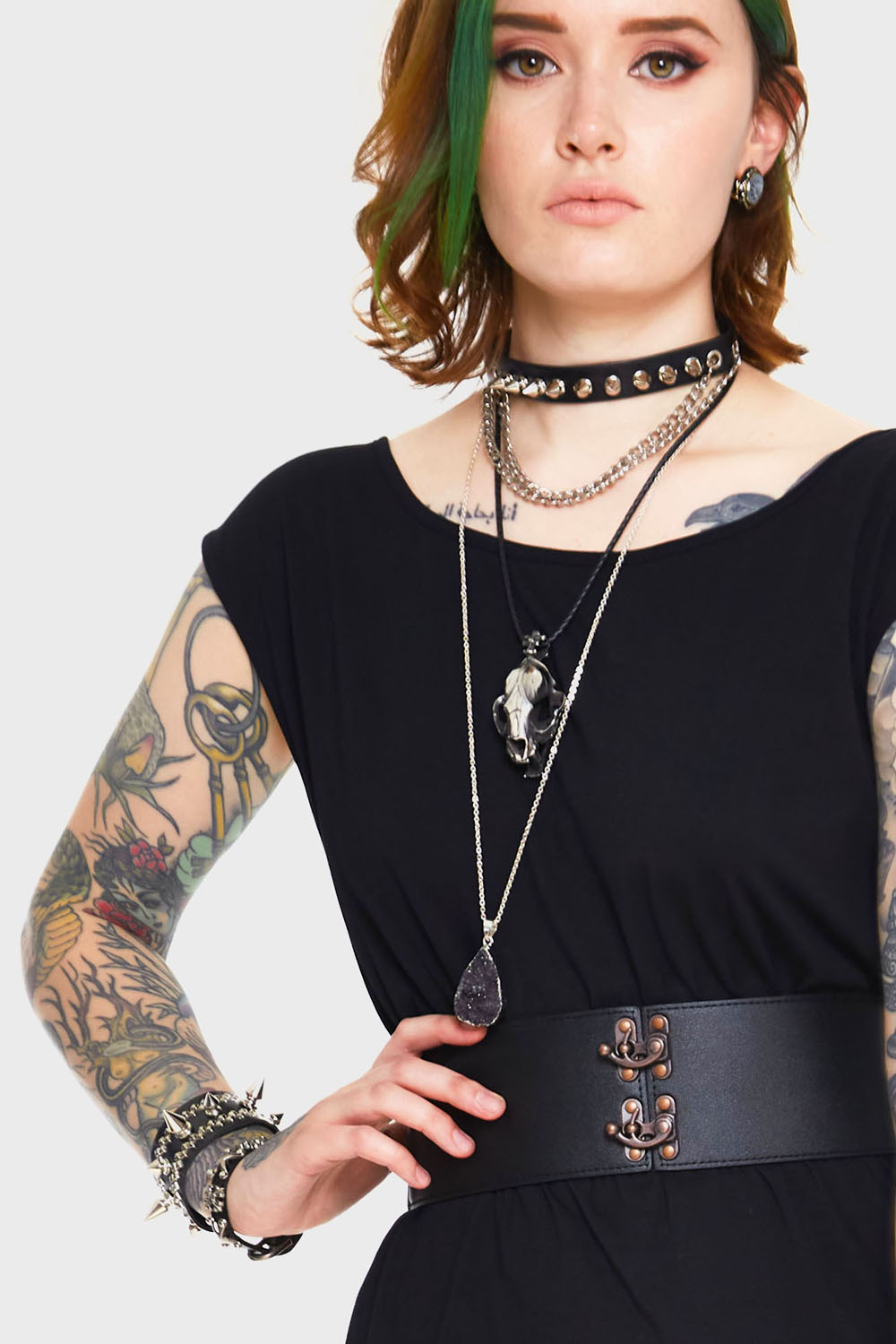 Spikey Girl Cuff
