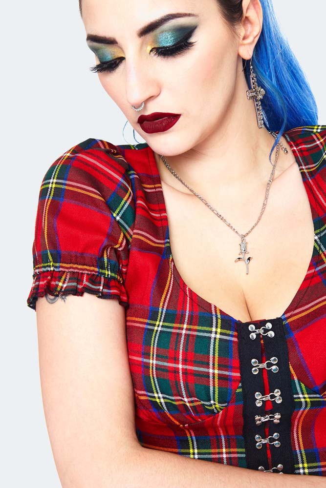 Tartan Crop Top